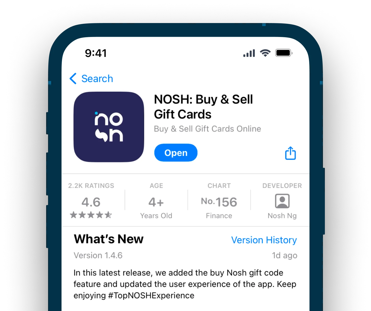 download nosh app